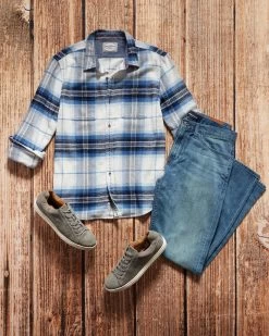 DEMAREST FLANNEL SHIRT 17 DEMAREST FLANNEL SHIRT -Style Vibe Shop OUTFIT 1 007
