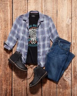 WESTLEY VINTAGE SOFT SHIRT 18 WESTLEY VINTAGE SOFT SHIRT -Style Vibe Shop OUTFIT 10 008