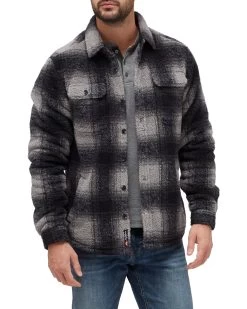 ATOKA SHAGGY SHERPA SHIRT JACKET