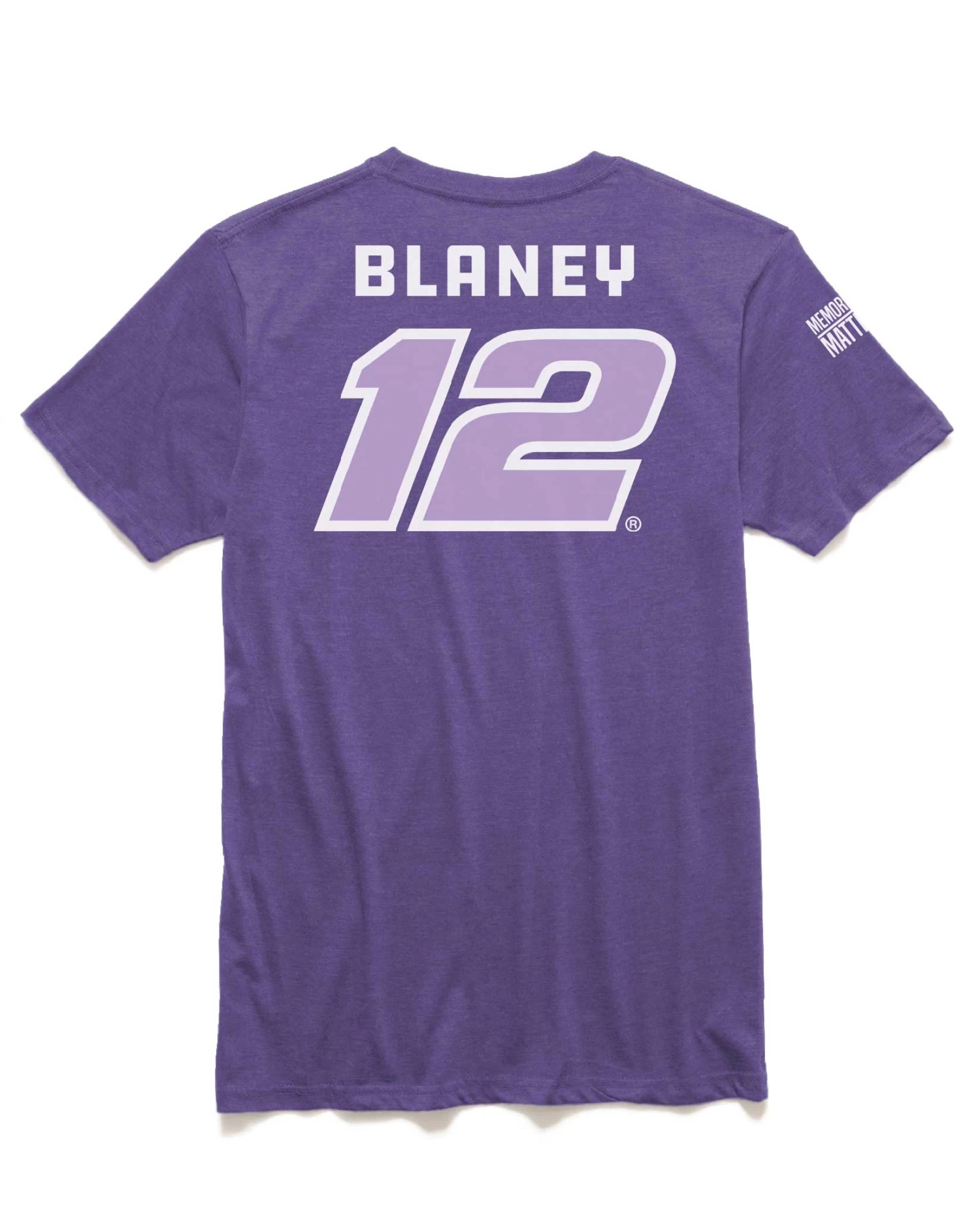 BLANEY #12 RBFF ALZHEIMER'S AWARENESS TEE 4 BLANEY #12 RBFF ALZHEIMER'S AWARENESS TEE - Image 2