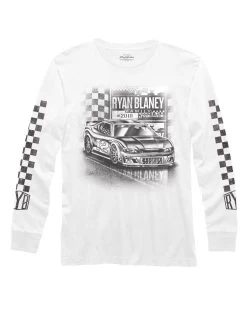 RBFF RACING FLAG CREWNECK TEE