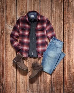 KALIDA FLEECE-LINED SHIRT JACKET 15 KALIDA FLEECE-LINED SHIRT JACKET -Style Vibe Shop SHIRT JACKET OUTFIT 2 006