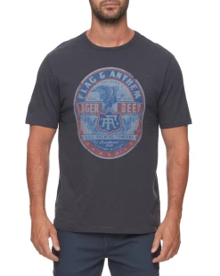 FLAG & ANTHEM LAGER SLUB TEE (FINAL SALE)