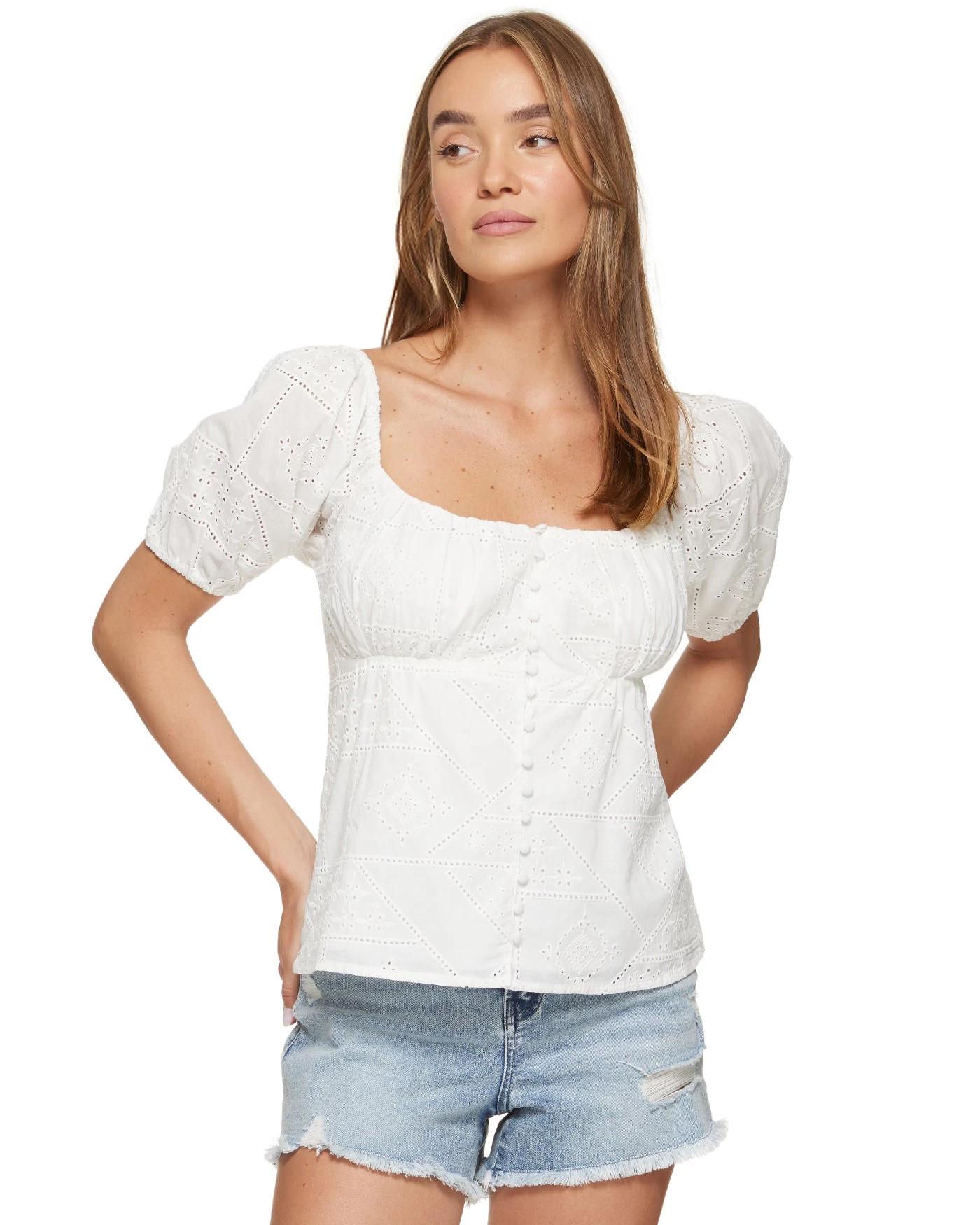 DOLLY EYELET TOP 6 DOLLY EYELET TOP - Image 4