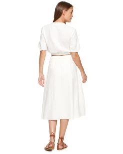 ELLA GAUZE TOP 13 ELLA GAUZE TOP -Style Vibe Shop SM23BL4052W WHT ALMENA 3 4 QUART SLEEVE BLOUSON TOP 041 3d25073c c7a6 4d93 b581 328c57b62c59