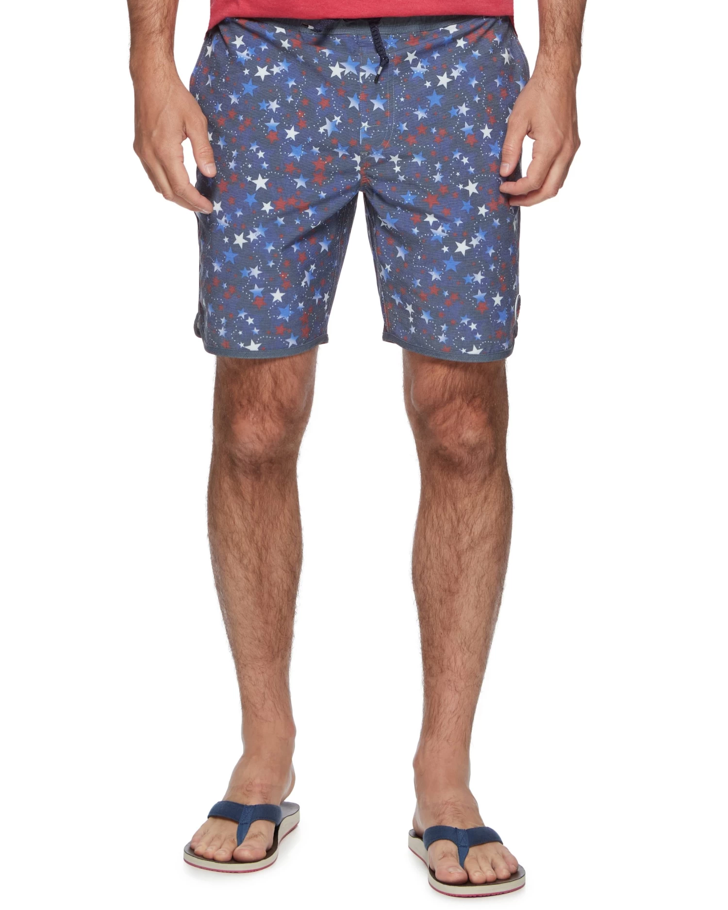 BURGESS STAR PRINT SWIM SHORT - 8" INSEAM (FINAL SALE) 3 BURGESS STAR PRINT SWIM SHORT - 8" INSEAM (FINAL SALE)