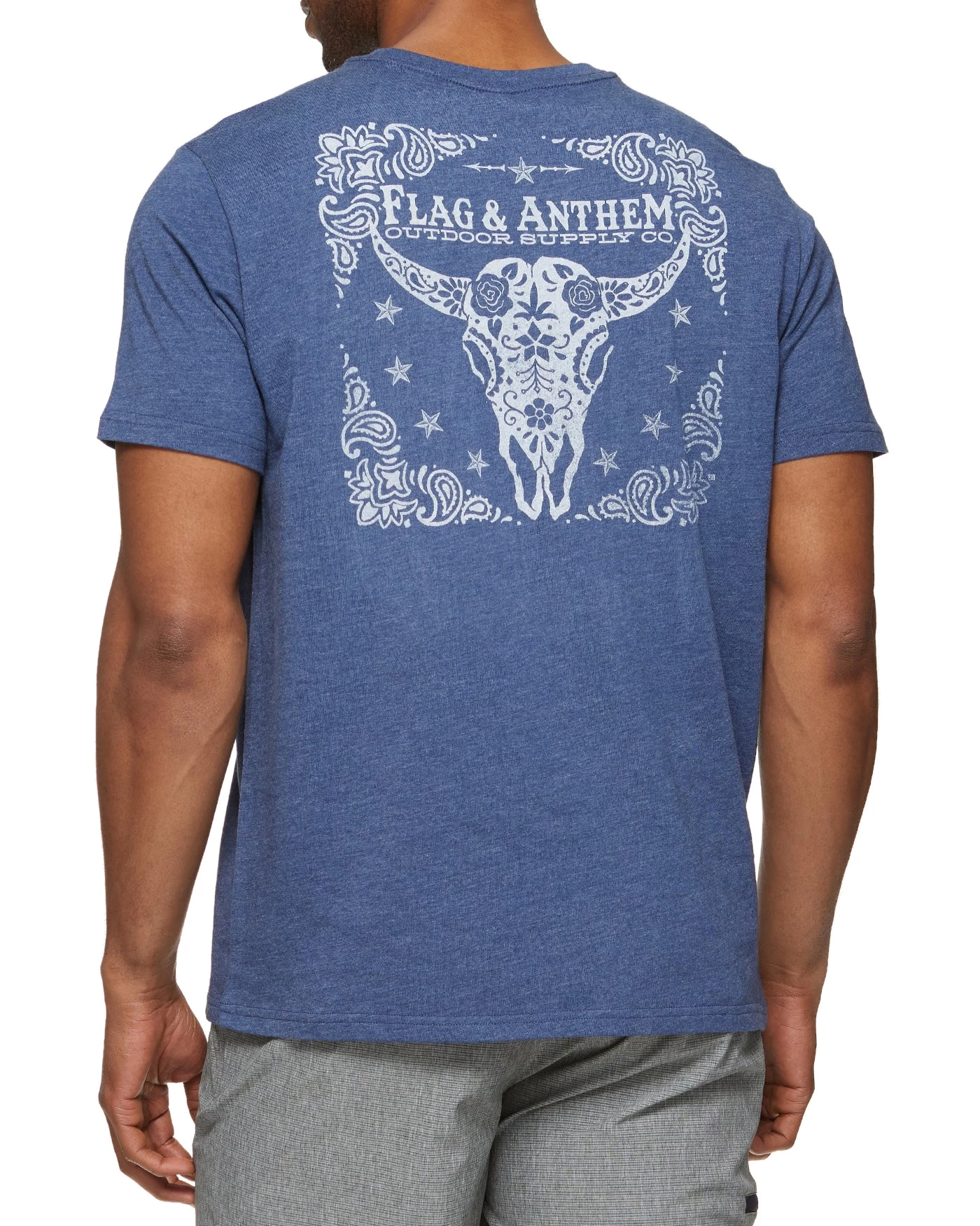 BANDANA BULL SKULL TEE (FINAL SALE) 3 BANDANA BULL SKULL TEE (FINAL SALE)