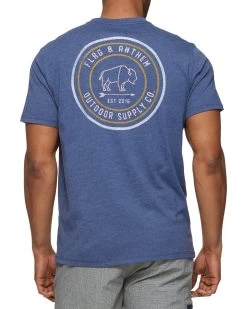 BISON ARROW STRIPED POCKET TEE (FINAL SALE)