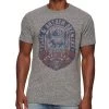 GRIZZLY BARREL BREW TEE -Style Vibe Shop SM23SS1257 TEE GREY SNOW 004