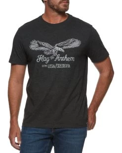SIGNATURE EAGLE TEE 9 SIGNATURE EAGLE TEE -Style Vibe Shop SM23SS865 CHARCOAL HEATHER 006