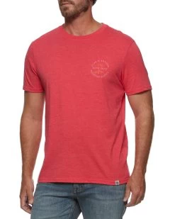 OUTDOOR SUPPLY MOUNTAIN TEE (FINAL SALE) 11 OUTDOOR SUPPLY MOUNTAIN TEE (FINAL SALE) -Style Vibe Shop SM23SS929 RED HEATHER 008