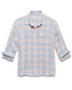JESSA RELAXED SHIRT 31 JESSA RELAXED SHIRT -Style Vibe Shop SM23WS1228W LBPKYL ALLEMAN LS PLAID SHIRT 004