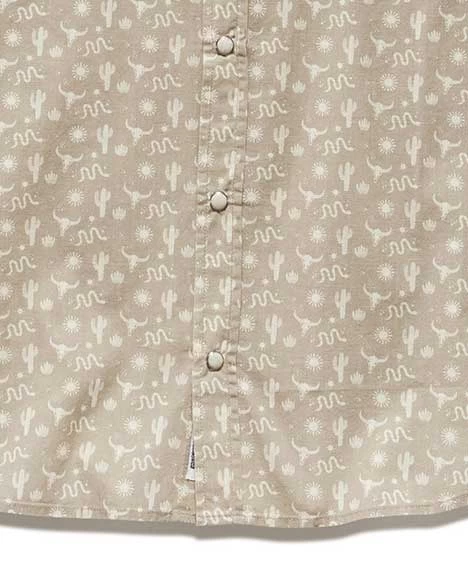 BRAWLEY VINTAGE WASHED DESERT PRINT WESTERN SHIRT (FINAL SALE) 6 BRAWLEY VINTAGE WASHED DESERT PRINT WESTERN SHIRT (FINAL SALE) - Image 4