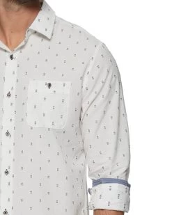 ALBERTA TEXTURED SHIRT 7 ALBERTA TEXTURED SHIRT -Style Vibe Shop SM23WS1727 ALBERTA LS DOBBY SHIRT WHITE 008 e84ef8fa f49d 41e3 92ad 4adf244324e1