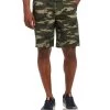 BRETTON CAMO STRETCH SHORT - 10" INSEAM (FINAL SALE) -Style Vibe Shop SP19SH540 BRETTON WASHED ARMY CAMO 10 INSEAM SHORT ARMY CAMO 014 v2