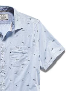 DRURY SUNGLASS SHIRT (FINAL SALE) 9 DRURY SUNGLASS SHIRT (FINAL SALE) -Style Vibe Shop SP19WS920 Aqua Sunglasses DRURY PRINTED SLUB SS SHIRT 163 529788a6 cacf 4d27 8711 9dfda8bcdf42