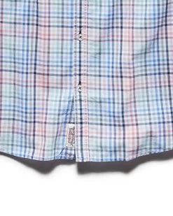 GRANGER SHIRT 11 GRANGER SHIRT -Style Vibe Shop SP20WS163 GRANGER LS SHIRT BLUE PINK GREEN 2
