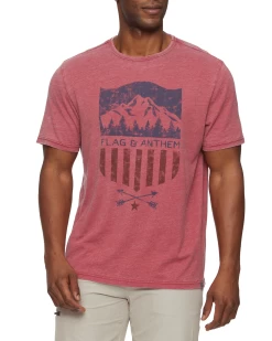 MOUNTAIN SHIELD BURNOUT TEE (FINAL SALE)