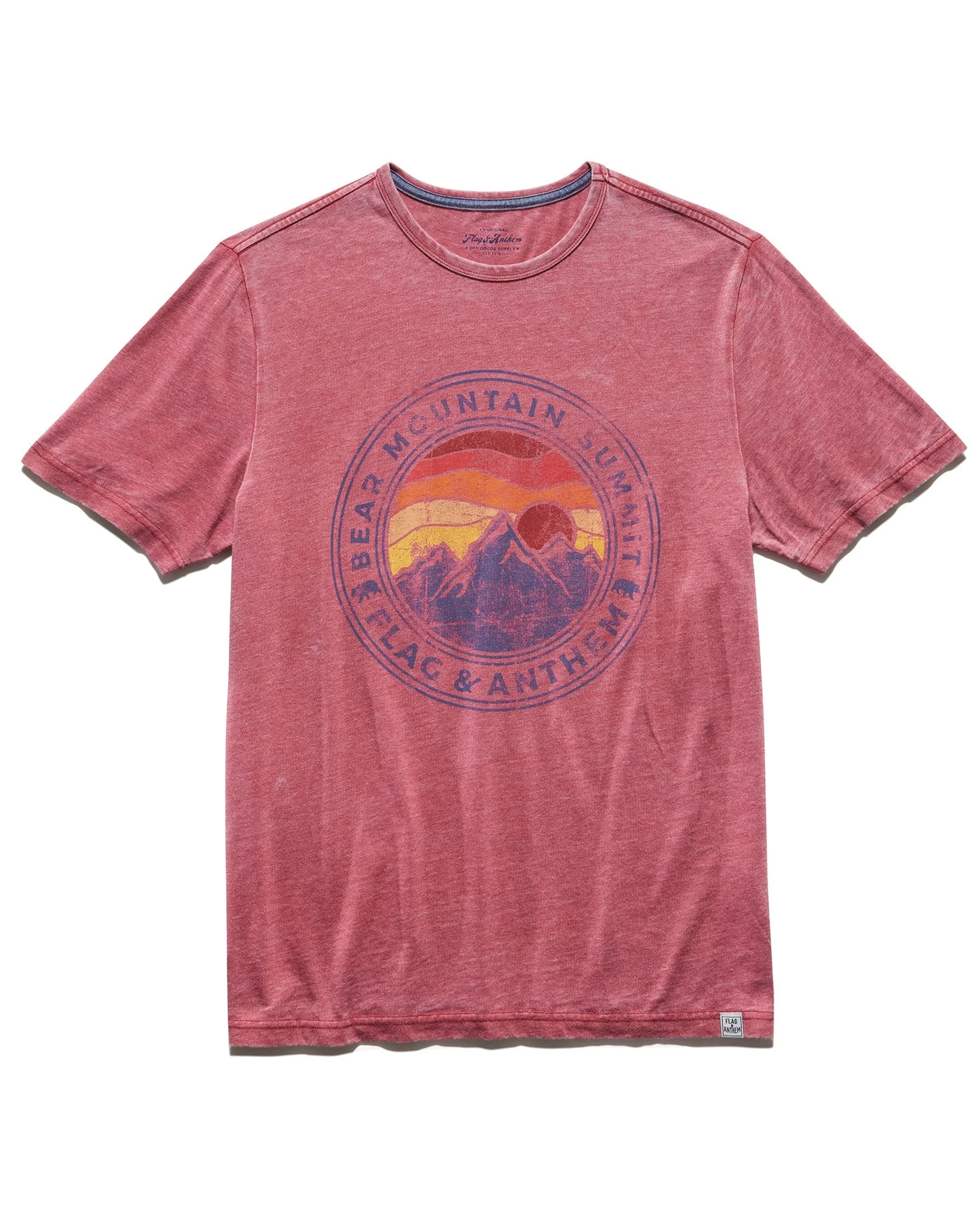 BEAR MOUNTAIN SUMMIT BURNOUT TEE (FINAL SALE) 4 BEAR MOUNTAIN SUMMIT BURNOUT TEE (FINAL SALE) - Image 2