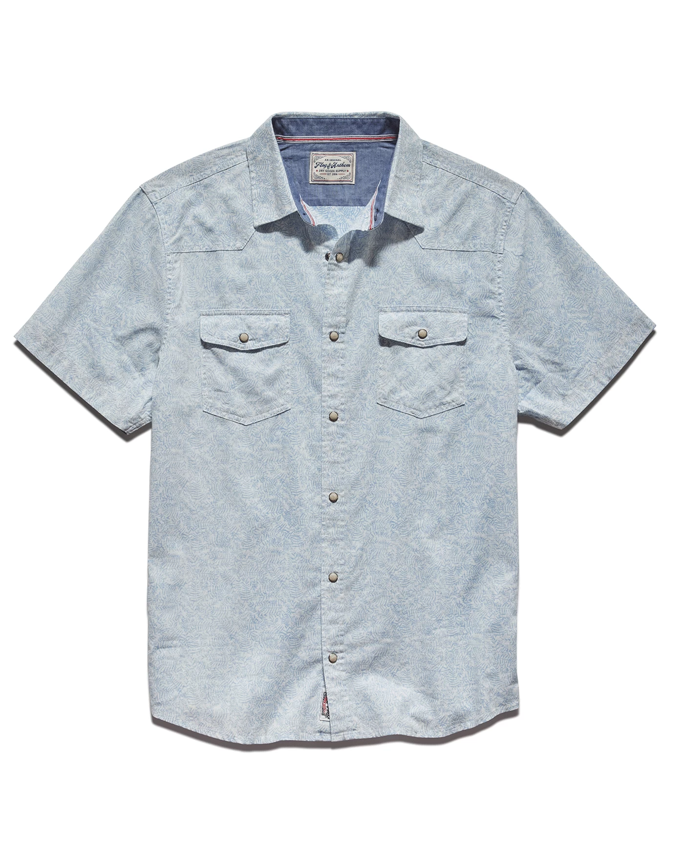 POTTSTOWN PALM PRINT LINEN-BLEND SHIRT (FINAL SALE) 5 POTTSTOWN PALM PRINT LINEN-BLEND SHIRT (FINAL SALE) - Image 3