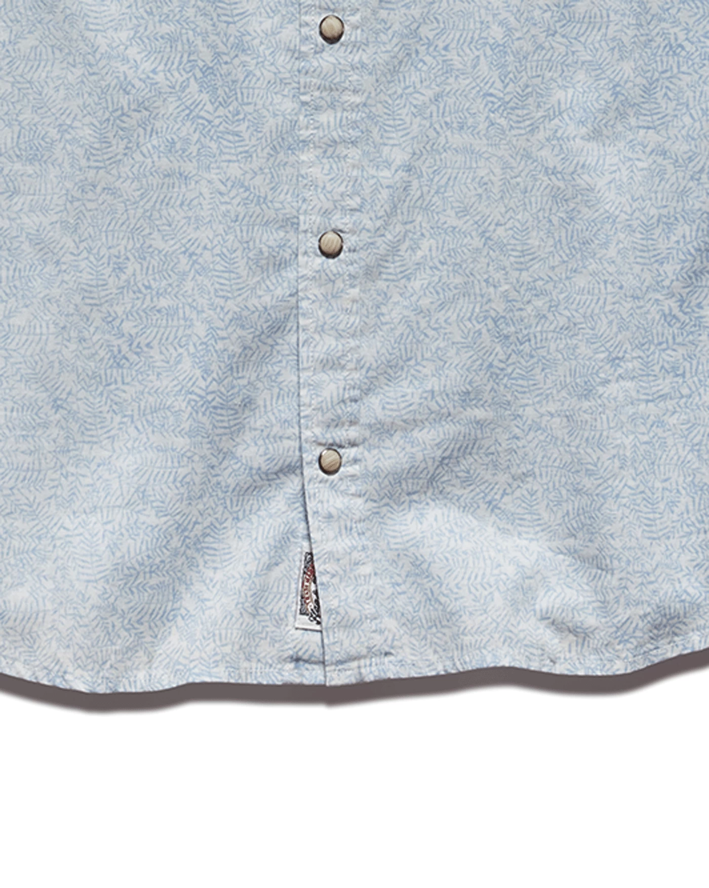 POTTSTOWN PALM PRINT LINEN-BLEND SHIRT (FINAL SALE) 7 POTTSTOWN PALM PRINT LINEN-BLEND SHIRT (FINAL SALE) - Image 5