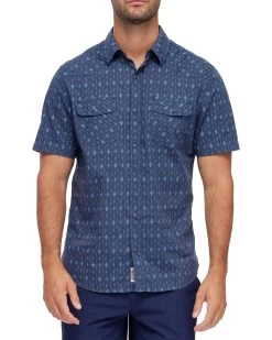 SCOTTSDALE SOUTHWESTERN GEO PRINT SHIRT (FINAL SALE)