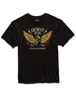 FLYING TIRE TEE (FINAL SALE) -Style Vibe Shop SP23 DS SS168 BLACK