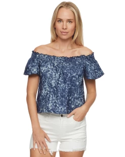 LOMPOC RUFFLE SLEEVE TOP (FINAL SALE)