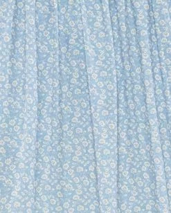 DOLORES FLORAL SMOCKED PUFF SLEEVE MAXI DRESS -Style Vibe Shop SP23DR5005W DOLORES PUFF SLEEVE SMOCKED FLORAL MAXI DRESS BLUE WHITE 009 a998f372 766e 4e2d 9def bebff543ff60