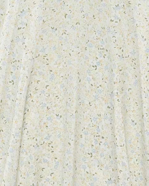 CORINNA FLORAL OFF-THE-SHOULDER PUFF SLEEVE MINI DRESS 9 CORINNA FLORAL OFF-THE-SHOULDER PUFF SLEEVE MINI DRESS - Image 7