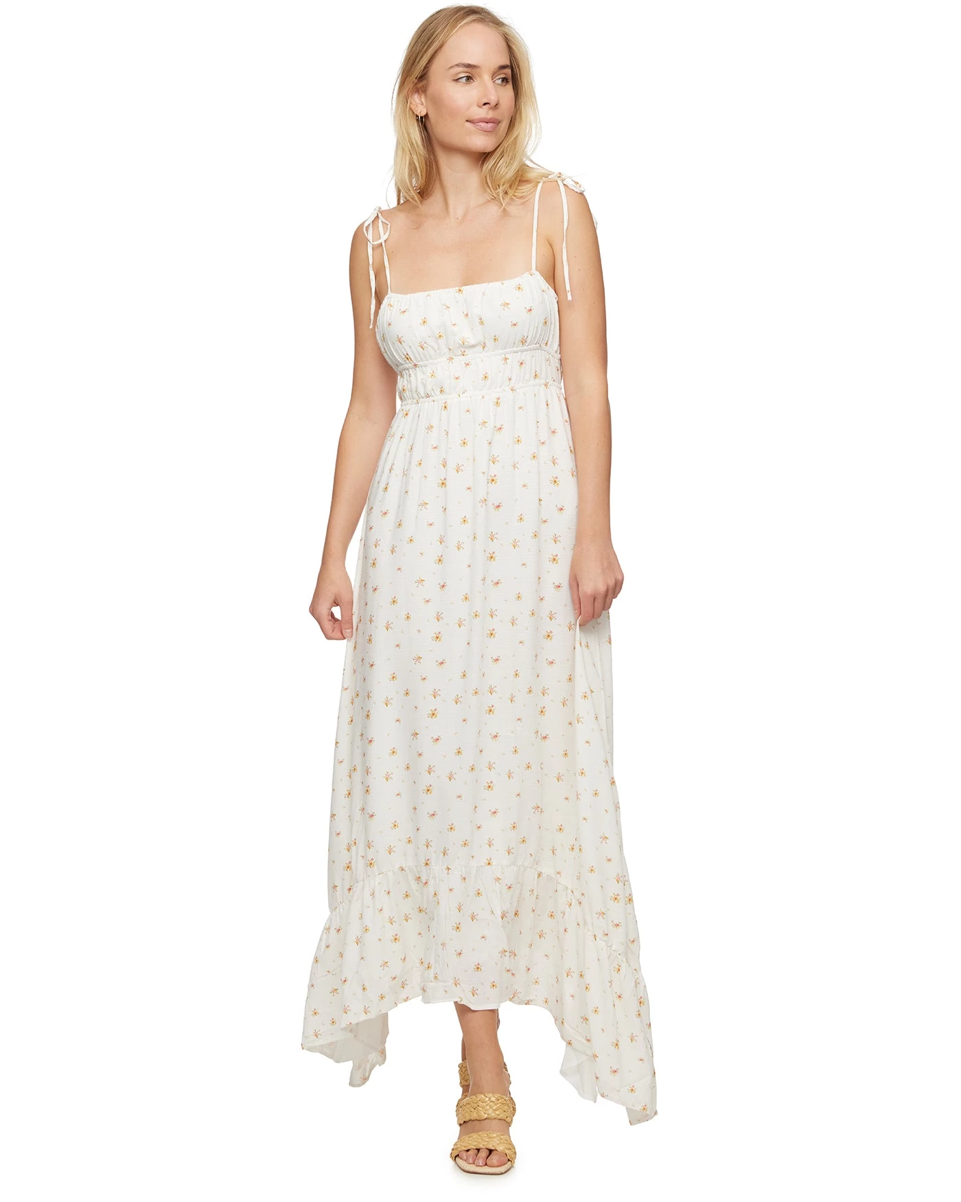PALOMA FLORAL TIE-STRAP MAXI DRESS 5 PALOMA FLORAL TIE-STRAP MAXI DRESS - Image 3