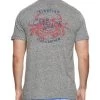 KINGFISH CRAB SHACK TEE (FINAL SALE) -Style Vibe Shop SP23SS1175 GREY RED 009