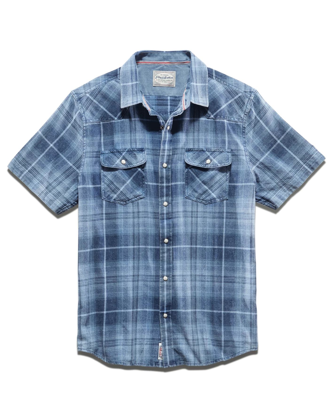 CENTRE VINTAGE WASHED WESTERN SHIRT (FINAL SALE) 4 CENTRE VINTAGE WASHED WESTERN SHIRT (FINAL SALE) - Image 2