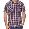 COTTONWOOD VINTAGE WASHED WESTERN SHIRT (FINAL SALE) -Style Vibe Shop SP23WS1218 RED NAVY 005