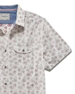 ENGLEWOOD LEAF PRINT VINTAGE WASHED WESTERN SHIRT (FINAL SALE) -Style Vibe Shop SP23WS1245 CRM MAUVE 003 37fd2d98 8eb2 47bf a89a d0f8fd203f9e