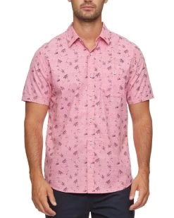 TECOPA PALM PRINT SHIRT (FINAL SALE)