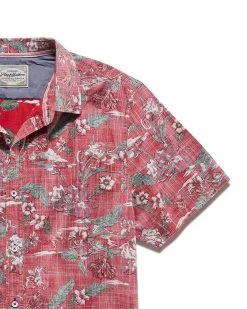 RUTLAND HAWAIIAN PRINT SHIRT (FINAL SALE) 13 RUTLAND HAWAIIAN PRINT SHIRT (FINAL SALE) -Style Vibe Shop SP23WS1280 RUTLAND SS HAWAIIAN PRINT SHIRT RED MULTI 003 a6188201 cdcb 4632 8fd0 a3623d0fddd0