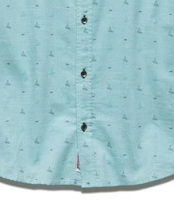 MURDOCK SAILBOAT PRINT SHIRT (FINAL SALE) 9 MURDOCK SAILBOAT PRINT SHIRT (FINAL SALE) -Style Vibe Shop SP23WS1314 MIINeT 002