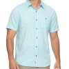 MURDOCK SAILBOAT PRINT SHIRT (FINAL SALE) -Style Vibe Shop SP23WS1314 MURDOCK SS SAILBOAT PRINT SHIRT MINT 006