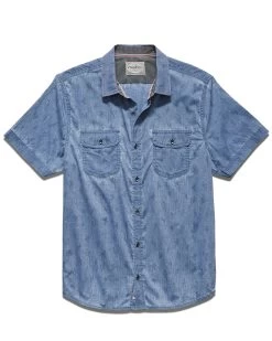 CARLSBAD CACTUS PRINT VINTAGE SOFT SHIRT (FINAL SALE) -Style Vibe Shop SP23WS1315 WASHED NAVY 003