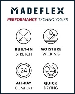 MADEFLEX ANY-WEAR HYBRID SHORT - 8" INSEAM (FINAL SALE) -Style Vibe Shop UPDATEDALTIMAGE6 dbefe62d 929b 4830 a8f0 124db412bf40