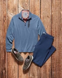 TORRANCE 1/4-ZIP MOCK NECK PULLOVER -Style Vibe Shop VDAY1