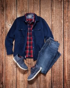 WALDORF SHIRT JACKET -Style Vibe Shop WALDORF KNIT JACKET OUTFIT 2 007