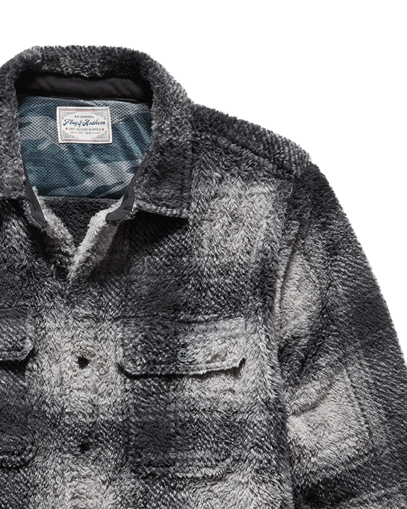 ATOKA SHAGGY SHERPA SHIRT JACKET 6 ATOKA SHAGGY SHERPA SHIRT JACKET - Image 4