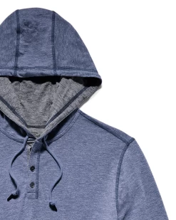 BIRMINGHAM SLUB HOODED HENLEY 9 BIRMINGHAM SLUB HOODED HENLEY -Style Vibe Shop birminghamhoodedblue1