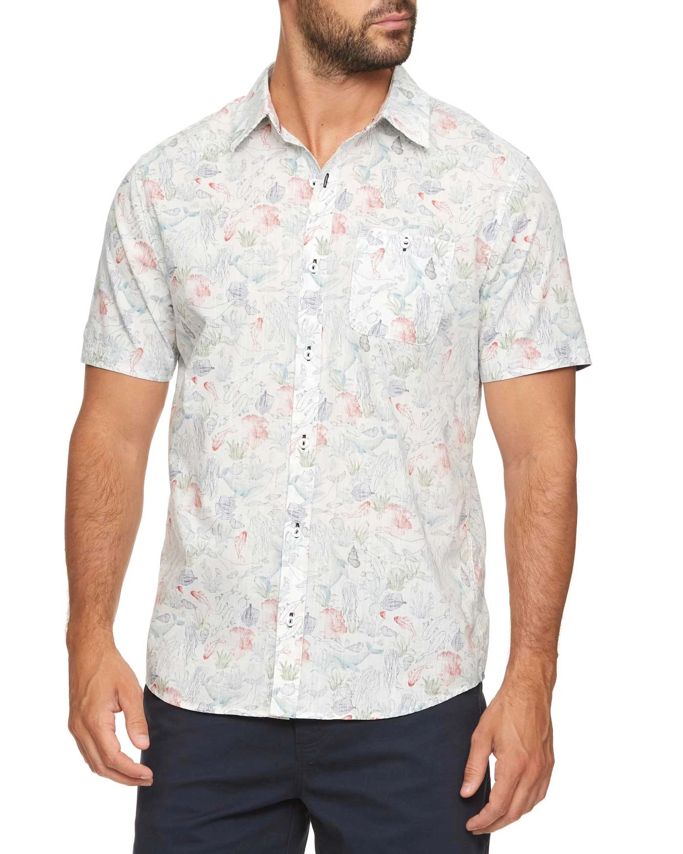 MIRAMAR UNDERWATER PRINT SHIRT (FINAL SALE) 3 MIRAMAR UNDERWATER PRINT SHIRT (FINAL SALE)