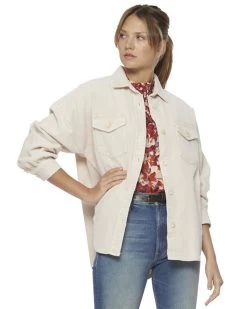 CAYCE CORDUROY SHIRT JACKET