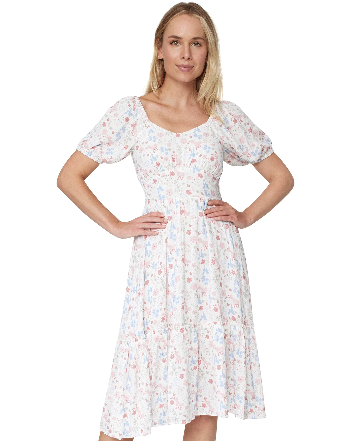 BONFIELD FLORAL MIDI DRESS 3 BONFIELD FLORAL MIDI DRESS