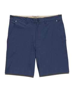 MADEFLEX ANY-WEAR HYBRID RIPSTOP SHORT - 8" INSEAM (FINAL SALE) -Style Vibe Shop m sp22sh001 any wear stretch ripstop 8 short navy 004 00924ce2 3670 4a54 a648 f6d9f9ab993e