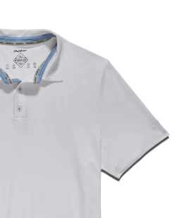 OAKMONT PERFORMANCE POLO -Style Vibe Shop oakmontpolowhite1